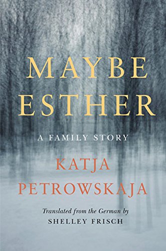 Imagen de archivo de Maybe Esther : A Family Story a la venta por Better World Books: West