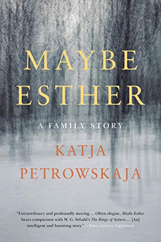 Stock image for Maybe Esther: A Family Story for sale by Revaluation Books