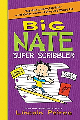 9780062349224: Big Nate Super Scribbler: Cheezy Doodles, Crazy Comix and Epic Laughs: 5 (Big Nate Activity Book)