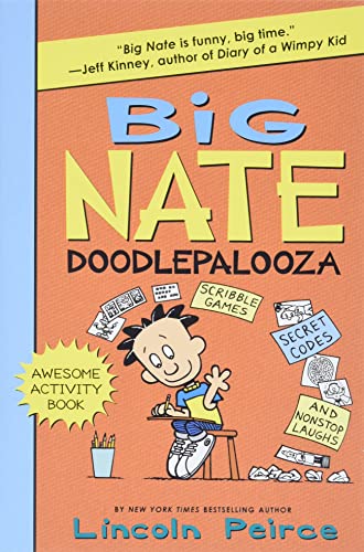 9780062349521: Big Nate Doodlepalooza: Scribble Games, Secret Codes and Loads of Laughs