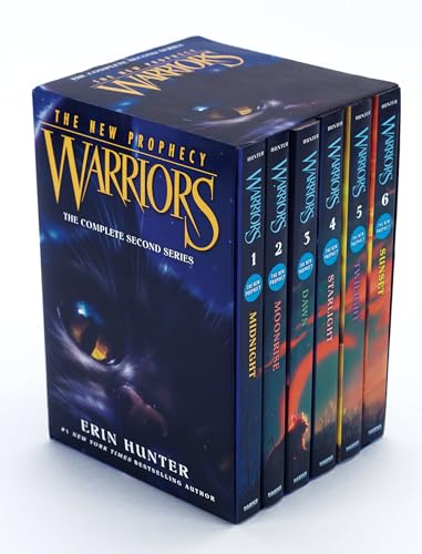 9780062367150: Warriors: The New Prophecy Box Set: Volumes 1 to 6: The Complete Second Series