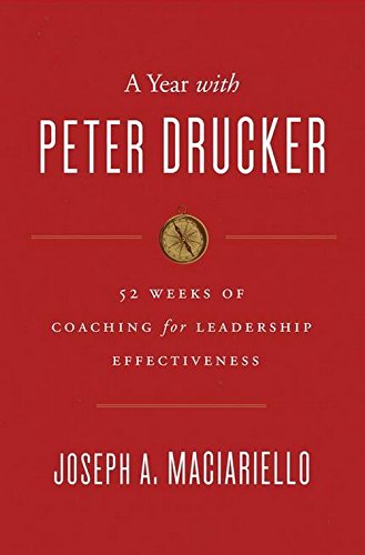 9780062371447: A Year with Peter Drucker
