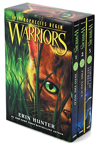 Stock image for Warriors Box Set: Volumes 1 to 3: Into the Wild, Fire and Ice, Forest of Secrets (Warriors: The Prophecies Begin) for sale by Books From California