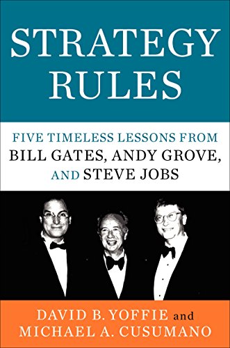 Beispielbild fr Strategy Rules: Five Timeless Lessons from Bill Gates, Andy Grove, and Steve Jobs zum Verkauf von More Than Words