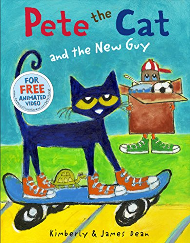 Beispielbild fr Pete the Cat and the New Guy (Signed Edition) zum Verkauf von Better World Books