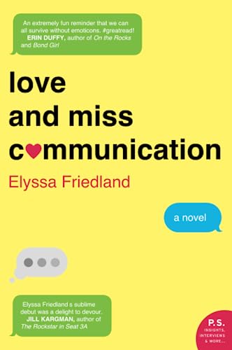 Beispielbild fr Love and Miss Communication: A Novel zum Verkauf von Wonder Book