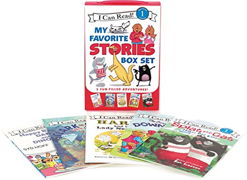 9780062385345: I Can Read My Favorite Stories Box Set: Happy Birthday, Danny and the Dinosaur!; Clark the Shark: Tooth Trouble; Harry and the Lady Next Door; The ... the Cat Makes Dad Glad (I Can Read Level 1)