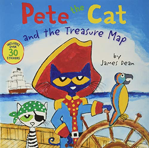 Stock image for Pete the Cat and the Treasure Map for sale by Blackwell's