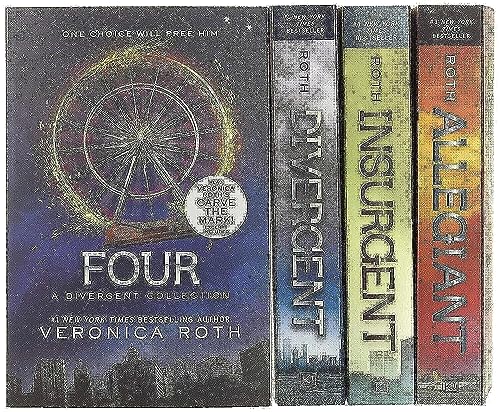 9780062421371: Divergent Series Four-Book Paperback Box Set: Divergent, Insurgent, Allegiant, Four