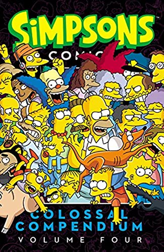 Imagen de archivo de Simpsons Comics Colossal Compendium Volume 4 a la venta por Bellwetherbooks