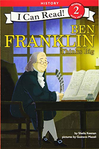 Beispielbild fr Ben Franklin Thinks Big (I Can Read Level 2) zum Verkauf von Wonder Book