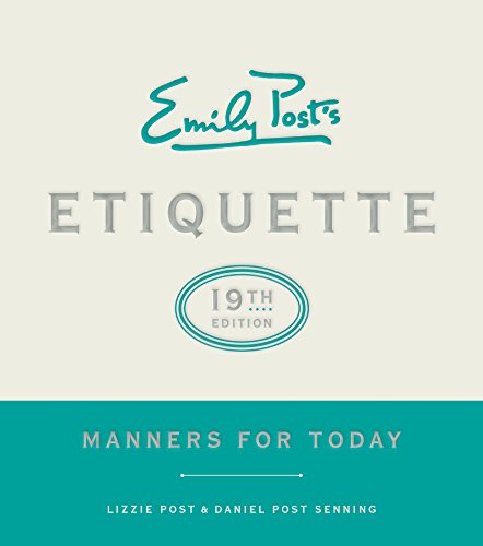 Stock image for Emily Post's Etiquette: Manners for Today for sale by Revaluation Books