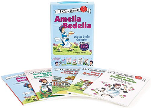 9780062443564: Amelia Bedelia 5-Book I Can Read Box Set #1: Amelia Bedelia Hit the Books