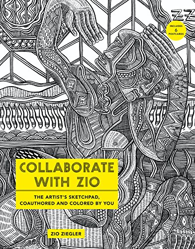 9780062446862: Color With Zio: The Artist's Sketchpad, Coauthored and Colored by YOU