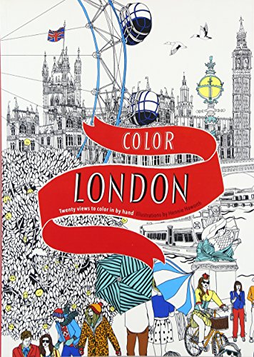 Beispielbild fr Color London: Twenty Views to Color in by Hand zum Verkauf von Learnearly Books