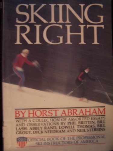 Beispielbild fr Skiing Right zum Verkauf von BooksRun