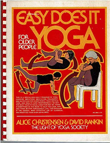 Stock image for Easy Does It Yoga for Older People for sale by Modesty Swan Books and Art