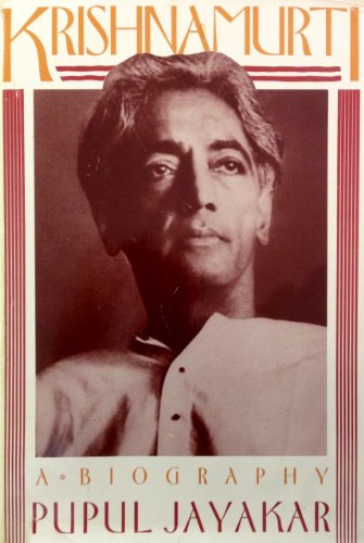 Stock image for Krishnamurti: A Biography for sale by HPB-Emerald