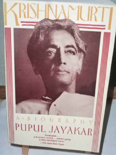 Krishnamurti: A Biography (9780062504043) by Jayakar, Pupul