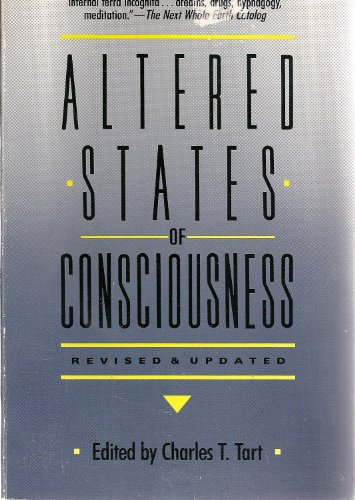 Stock image for Altered states of consciousness for sale by BombBooks