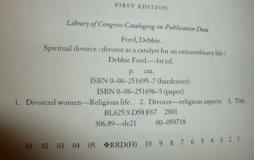 Beispielbild fr Spiritual Divorce: Divorce As a Catalyst for an Extraordinary Life zum Verkauf von Orion Tech