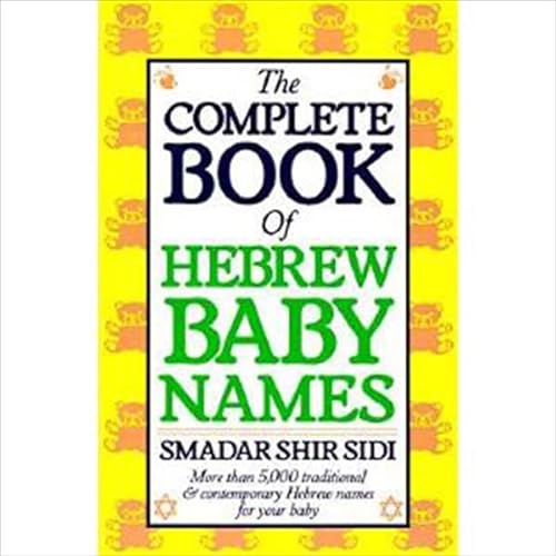 9780062548504: Complete Book of Hebrew Baby Names