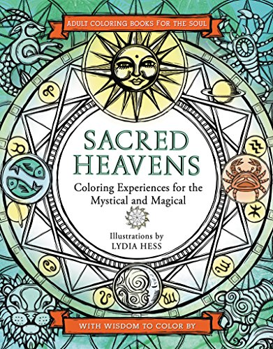 Stock image for SACRED HEAVENS (Coloring Books for the Soul) for sale by HPB-Ruby
