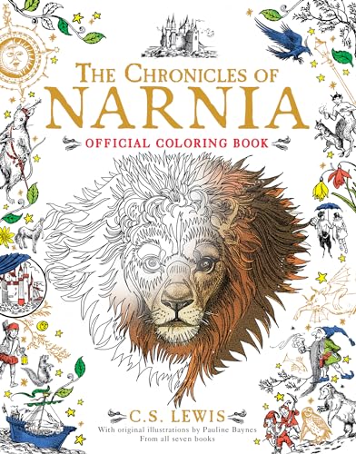 Imagen de archivo de The Chronicles of Narnia Official Coloring Book: Coloring Book for Adults and Kids to Share a la venta por Gulf Coast Books