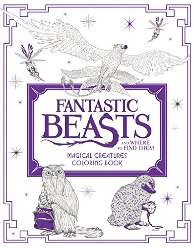 Imagen de archivo de Fantastic Beasts and Where to Find Them: Magical Creatures Coloring Book a la venta por Orion Tech