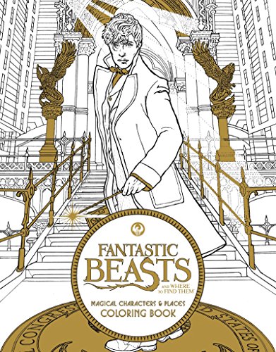 9780062571359: Fantastic Beasts And Where To Find Them: Magical Characters and Places Coloring Book