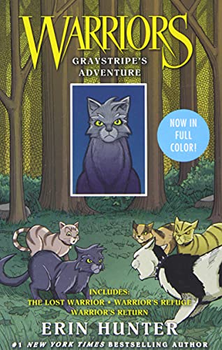 Stock image for Warriors: Graystripe's Adventure: The Lost Warrior, Warrior's Refuge, Warrior's Return (Warriors Graphic Novel) for sale by Russell Books