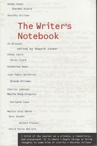 Imagen de archivo de The Writer's Notebook a la venta por Your Online Bookstore