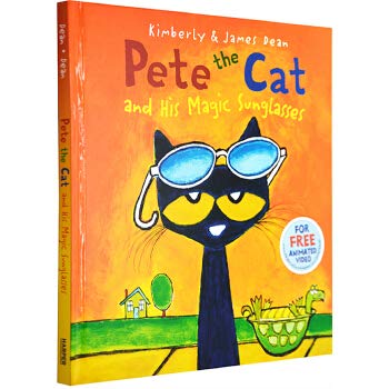 9780062640987: 皮特猫系列 Pete the Cat and His Magic Sunglasses精装儿童故事书 吴敏兰书单 英文原版绘本