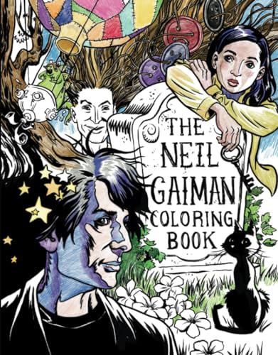 9780062652973: The Neil Gaiman Coloring Book: Coloring Book for Adults and Kids to Share
