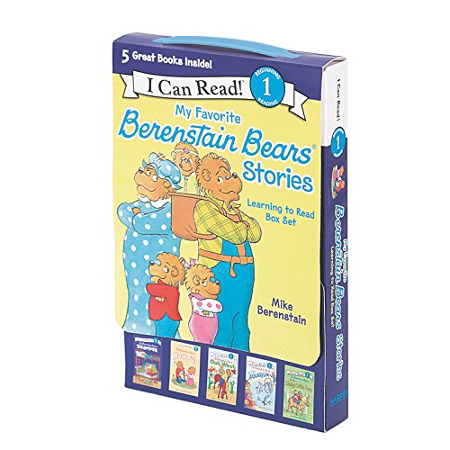

My Favorite Berenstain Bears Stories: Learning to Read Box Set (I Can Read Level 1) [Soft Cover ]