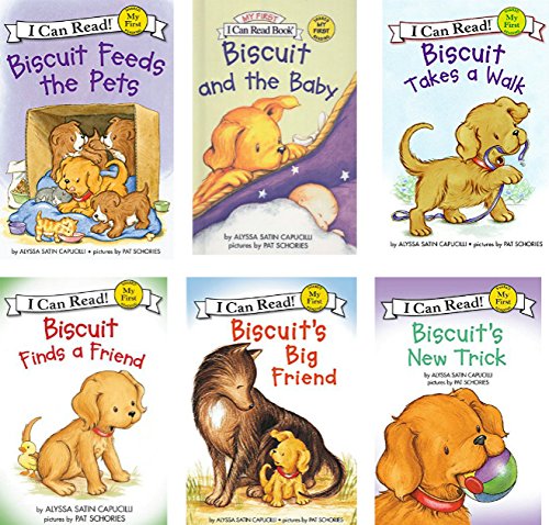 Stock image for I Can Read Biscuit Six Book Set : Biscuit Feeds the Pets, Biscuit's Big Friend, Biscuit Takes A Walk, Biscuit Finds a Friend, Biscuit And The Baby, Biscuit's New Trick for sale by Books Unplugged