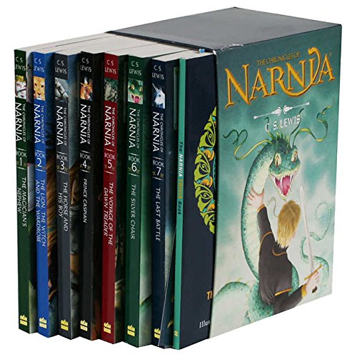 9780062673510: The Chronicles of Narnia 7 Book Set Plus Trivia Book