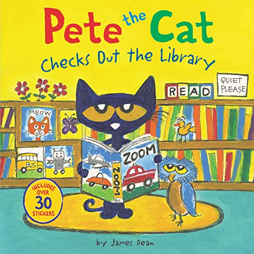 Stock image for Pete the Cat Checks Out the Library for sale by SecondSale