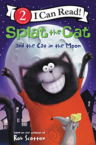 Imagen de archivo de Splat the Cat and the Cat in the Moon a la venta por Revaluation Books