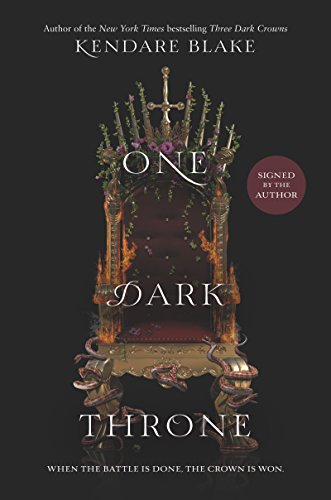 Stock image for One Dark Throne - SIGNED / AUTOGRAPHED COPY for sale by Concordia Books