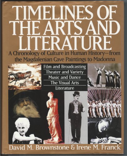 Stock image for Timetables of the Arts and Literature for sale by Better World Books