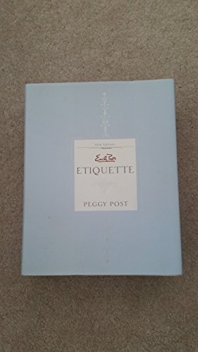 Beispielbild fr Emily Post's Etiquette : Indexed zum Verkauf von Better World Books: West