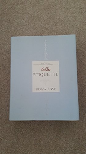 Imagen de archivo de Emily Post's Etiquette : Indexed a la venta por Better World Books: West