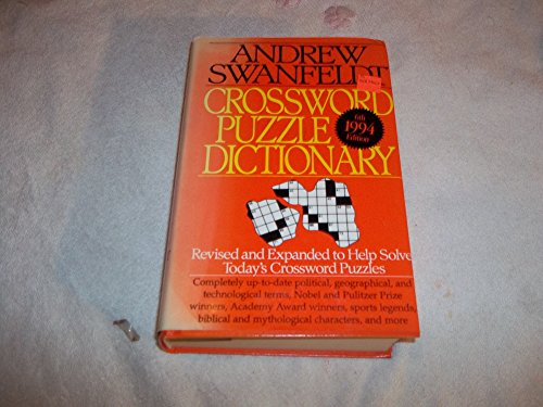 9780062700902: Crossword Puzzle Dictionary: Sixth Edition