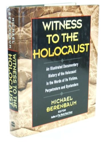 Beispielbild fr Witness to the Holocaust zum Verkauf von Wonder Book