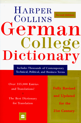 9780062708175: Dic Collins German English English German Dictionary (Harpercollins College Dictionaries)