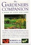 Stock image for The Gardener s Companion - A Book Of Lists And Lore for sale by Terrace Horticultural Books