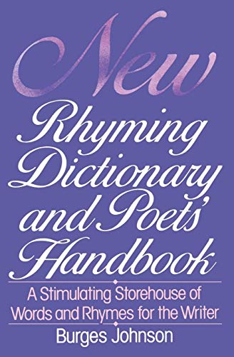 Imagen de archivo de New Rhyming Dictionary and Poets Handbook a la venta por Red's Corner LLC