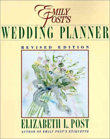 Imagen de archivo de Emily Post's Wedding Planner a la venta por More Than Words