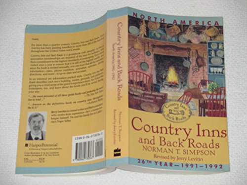 9780062730367: Country Inns and Back Roads, North America: Twenty-Sixth Year 1991-1992